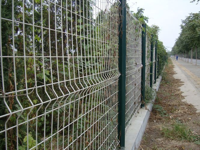 high quality weld wire mesh fence(pvc coated&galvanized)