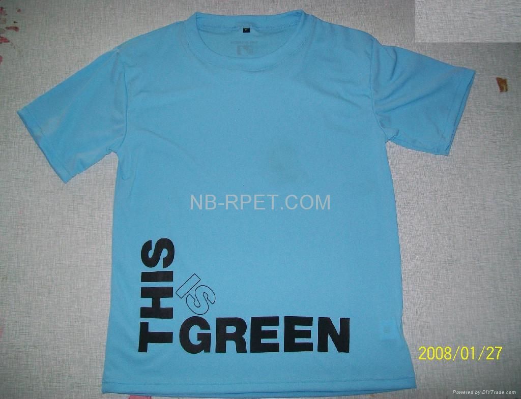 Recycled Pet T-Shirt; Eco-Friendly T-Shirt