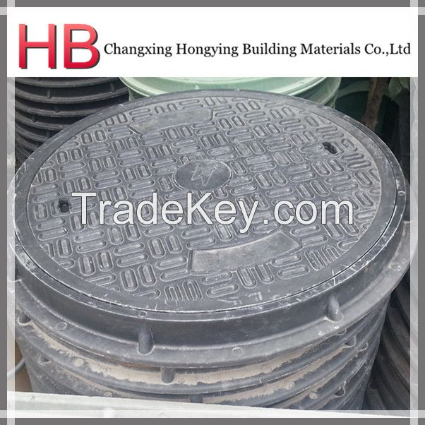 round 600 composite fiberglass manhole cover