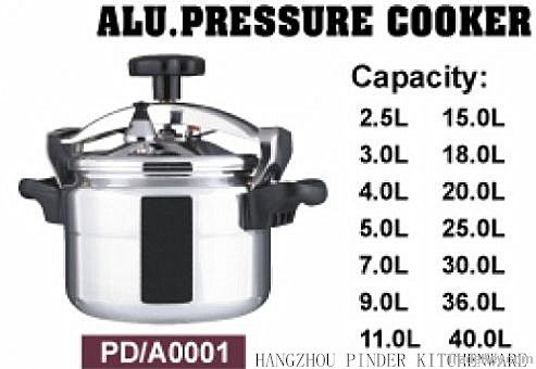 Aluminum pressurecooker