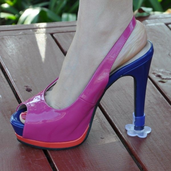 PVC Transparent plastic reduce abrade high heels protectors