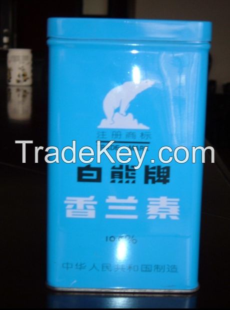 manufacturer supply vanillin flavor powder