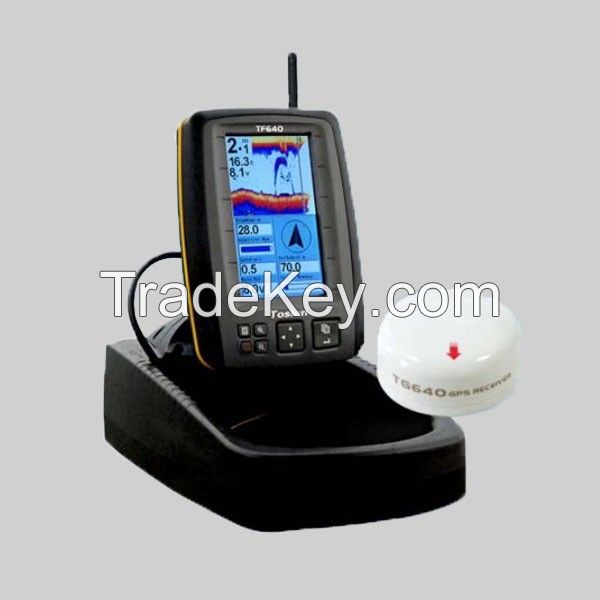 Potable Sonar Senor  TF640 GPS Used for Bait Boat 