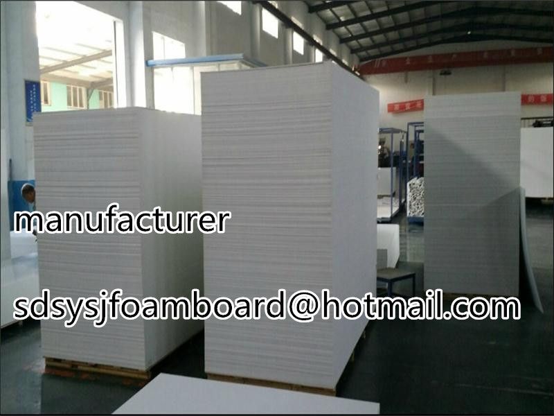 High density pvc celuka foam board