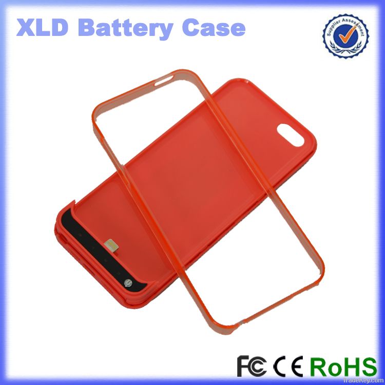 2014 Wholesale for iphone 5C 3000mAh Kickstand Battery Case