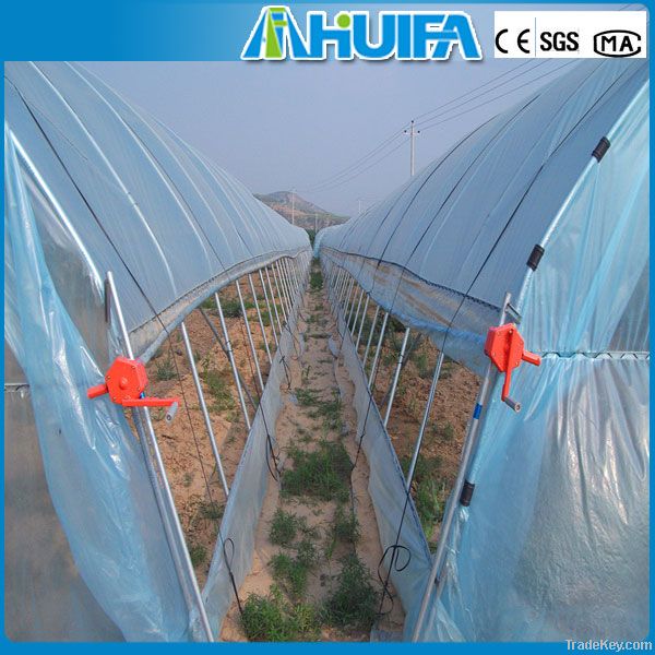 Commercial Galvanized Steel Frame Plastic Greenhouse For Sale