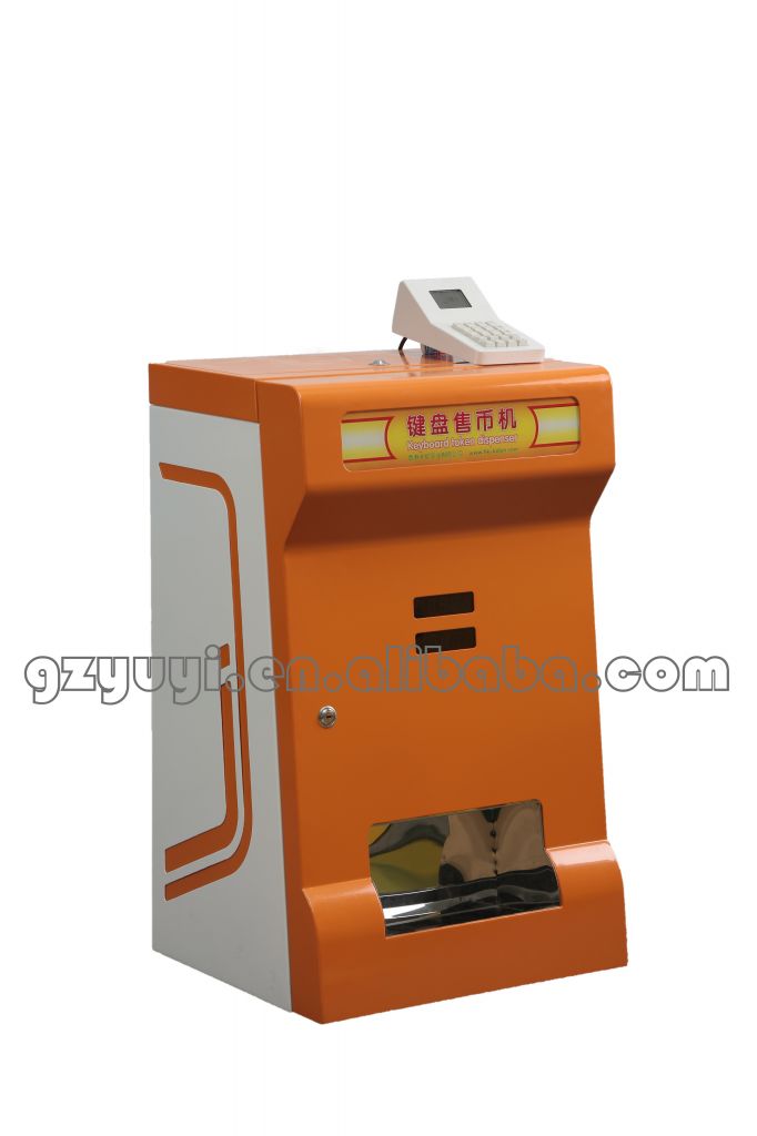 Counter semi-auto token dispenser