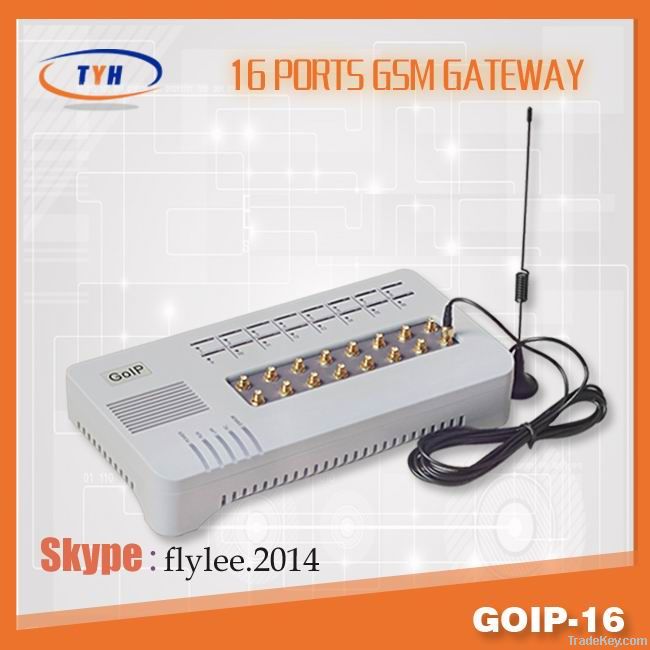 non cli route device 16 ports call terminal 16 ports goip gsm gateway