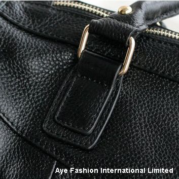 Fashion women full grain genuine leather handbag satchel 