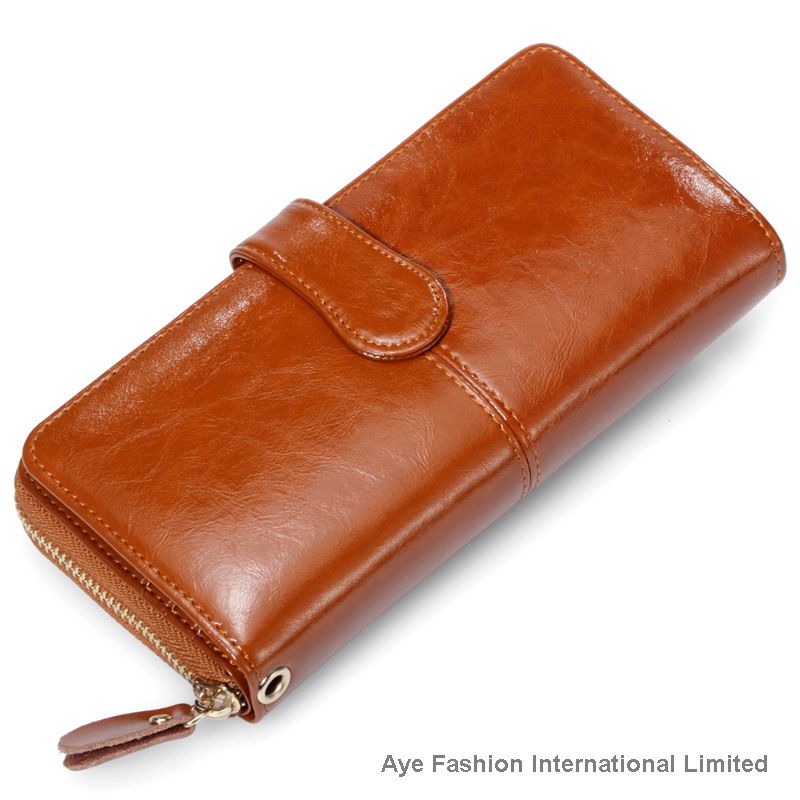 New Fashion Female Women High Quality Genuine Leather Wallet