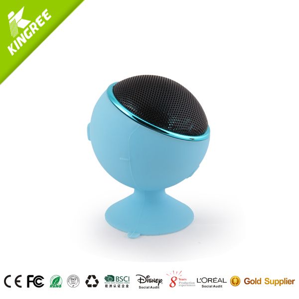 new sucker bluetooth speaker portable with usb port 2014 new gadget