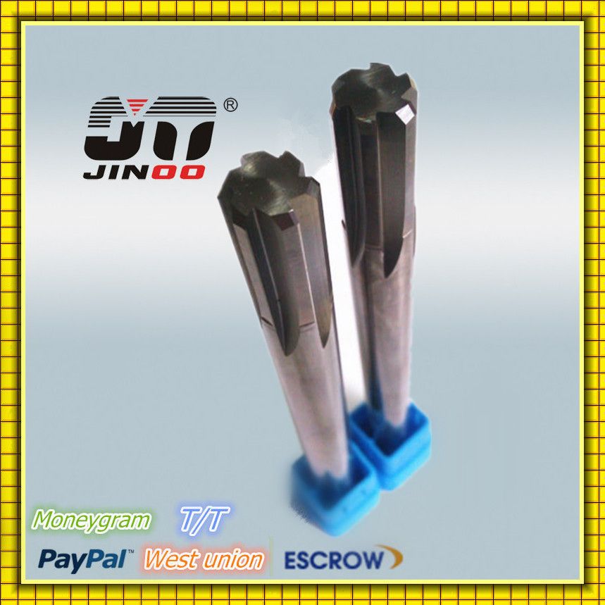 JINOO-solid Carbide Tools Straight Shank Reamer/cnc straight flute reamers