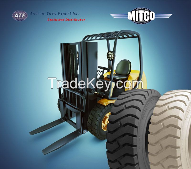 600* 9 Non Marking Solid Solver Forklift Tyres/Tires  MADE IN USA *OTHER SIZES AVAILABLE AS WELL*