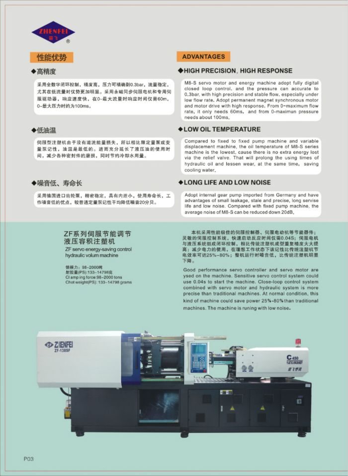 328T Plastic injection molding machine with PVC , PC screw