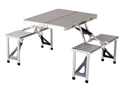 Alu. Foldable Picnic Table