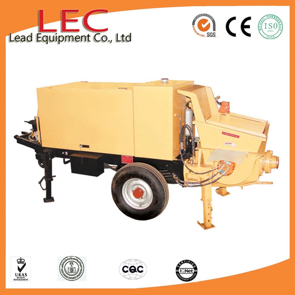 construction machinery electric stationary small portable concrete pump