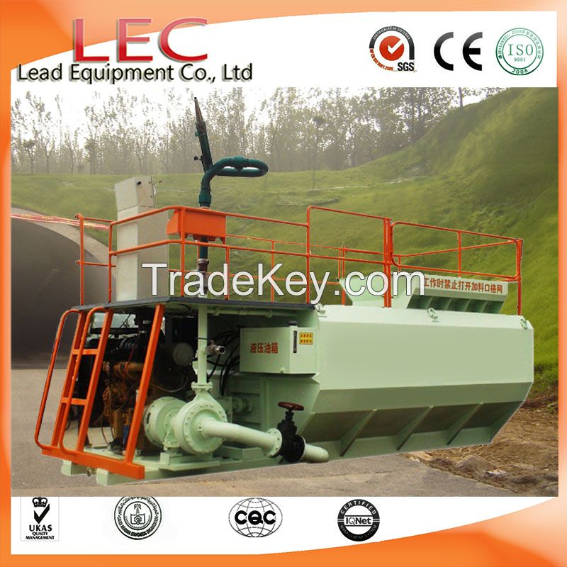 diesel soil hydroseeding machine for slope protection
