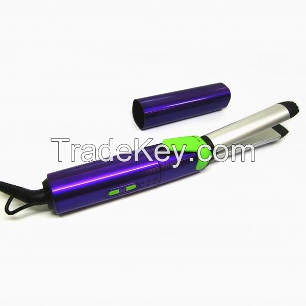 Inovative Design 2 in 1 Hair Straightener/Curling Iron 