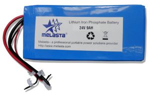 LiFePO4 Battery Pack LFP8870170-8s1p 24V 9ah for E-Bikes, E-Scooters