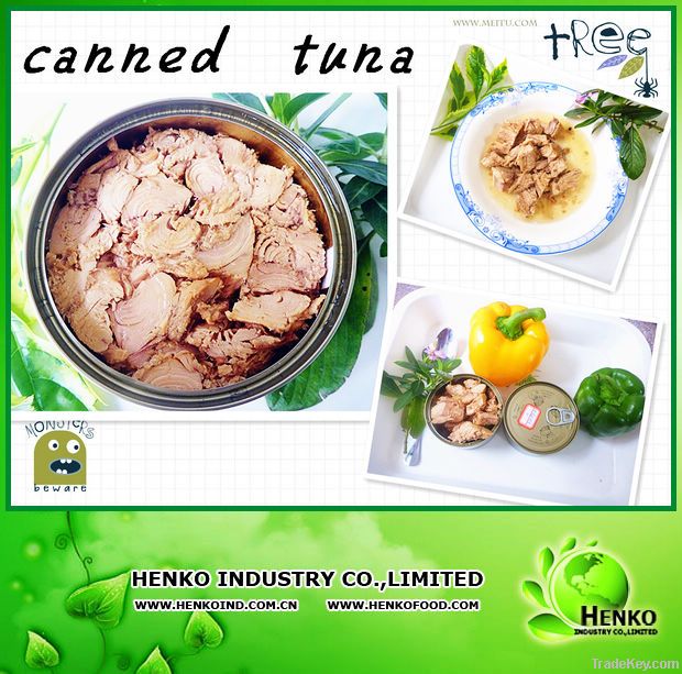 170g canned tuna chunks in oil