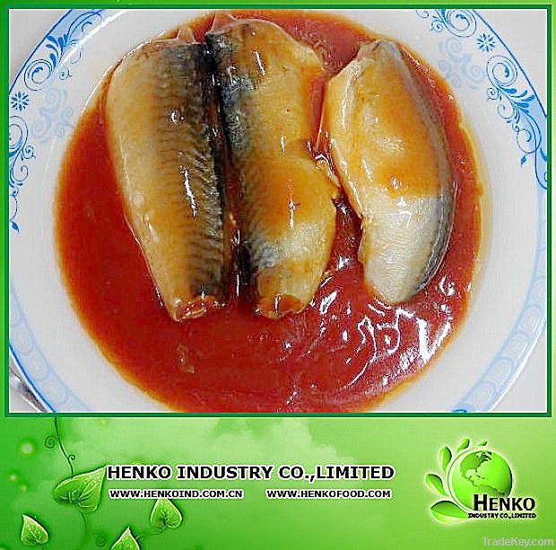 425g canned mackerel in tomato sauce