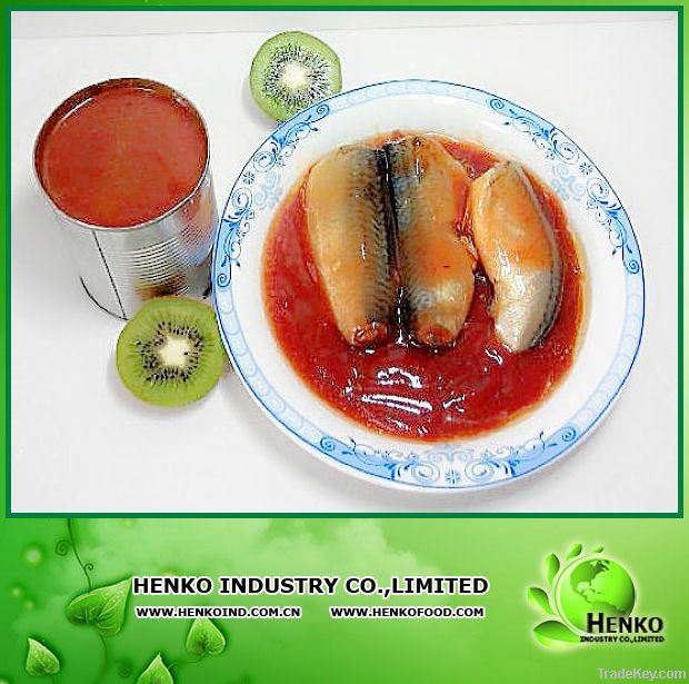 425g canned mackerel in tomato sauce