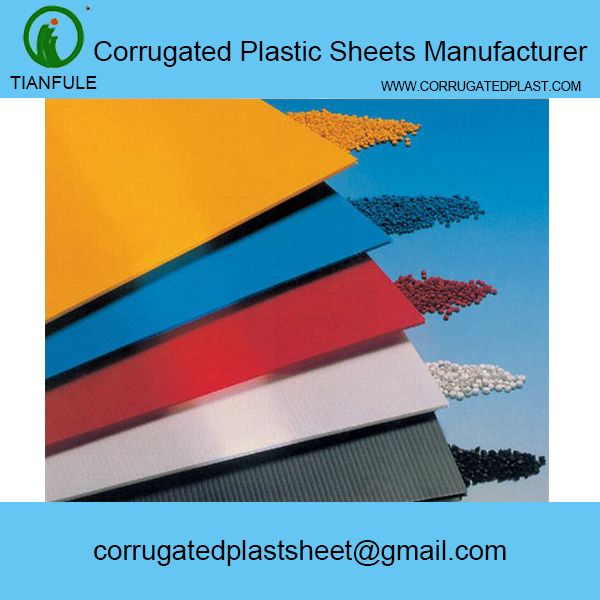 PP/PE Corrugated Plastic Sheet