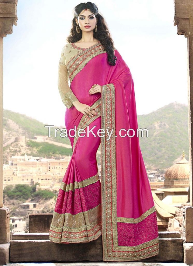 Georgette Party Wear Sarees and Designer Sarees Online