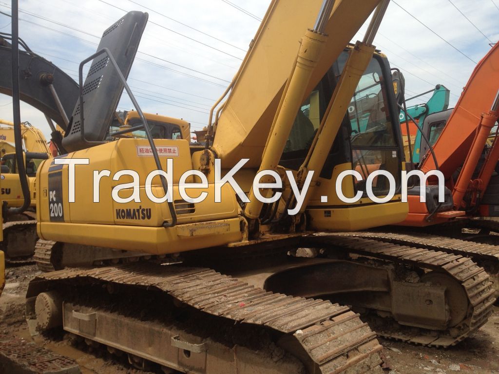 Used KOMATSU Excavator PC200-7