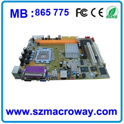 Factory Price DDR1 laptop motherboard 865