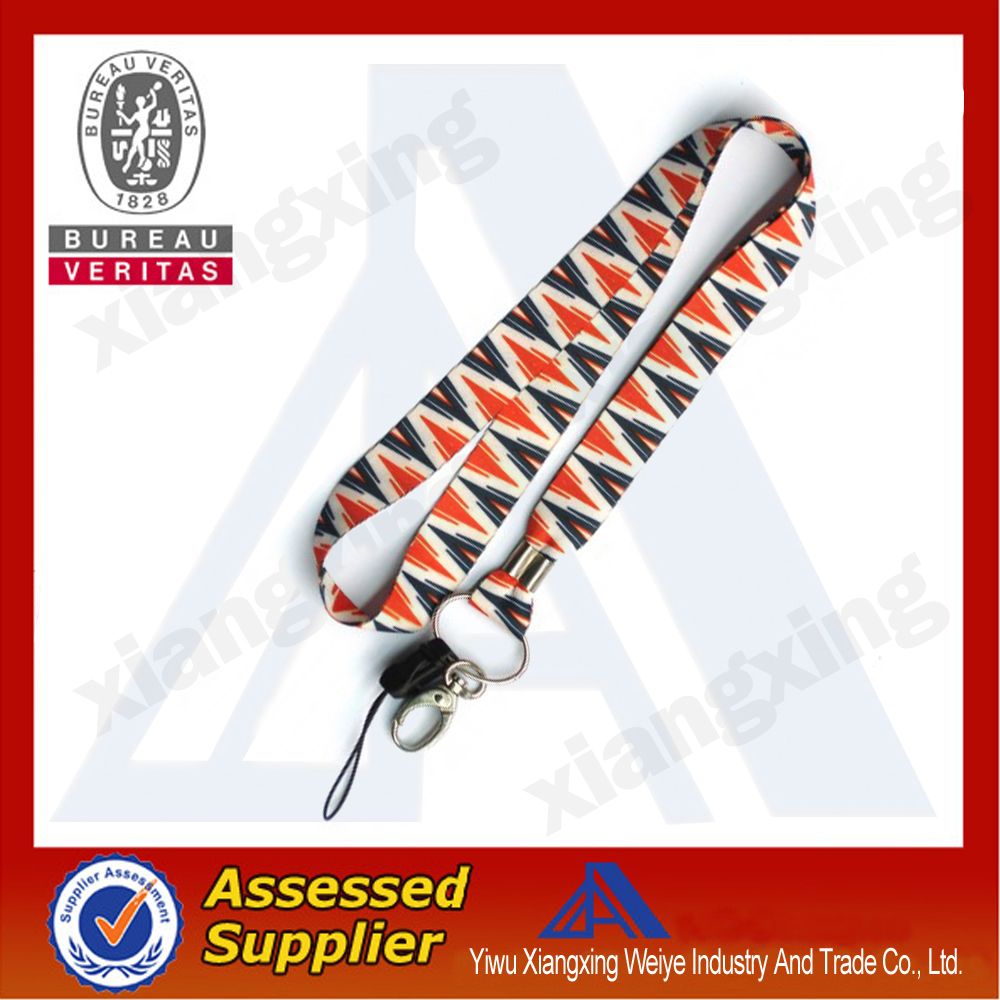High quality and cheap custom sublimation lanyard