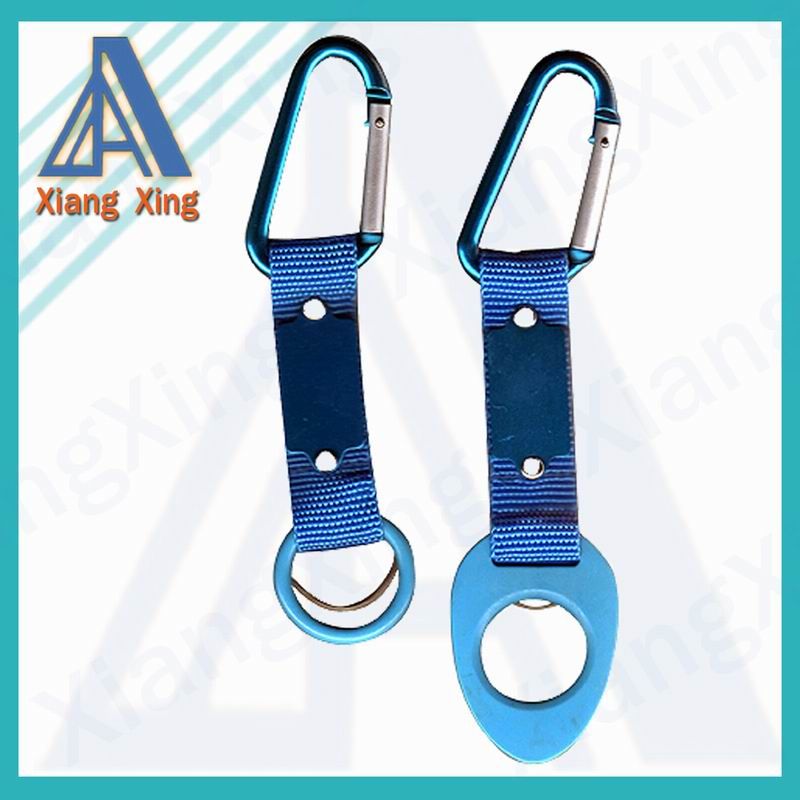 Fashion water bottle holder carabiner lanyard for promotional