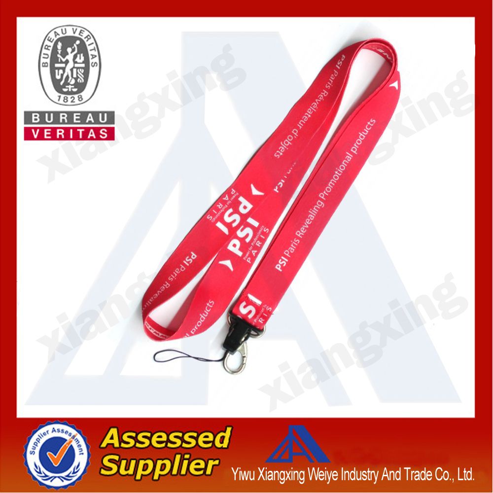 Cheap Custom Heat Transfer Lanyard WIth Safety Buckle