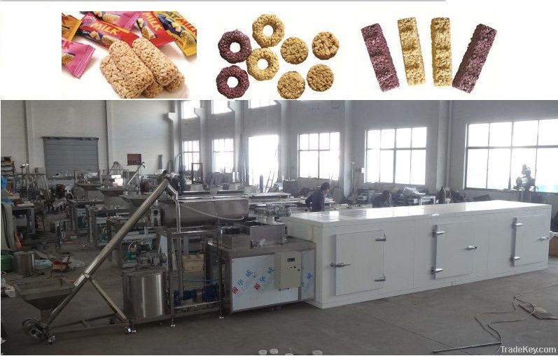 Oatmeal chocolate production line