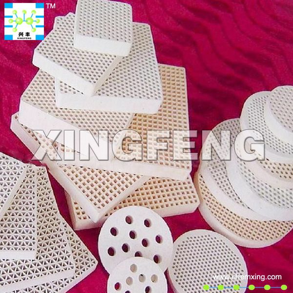 Straight Channel Ceramic Honeycomb Substrate