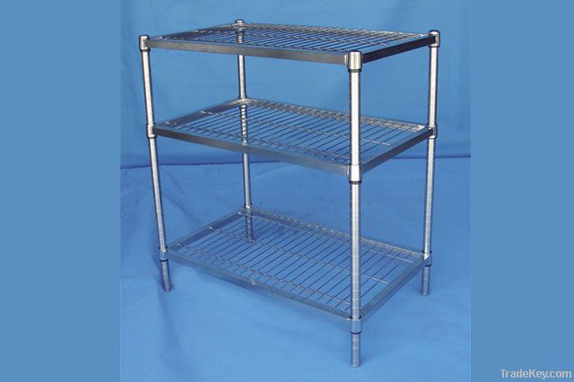 High Quality Crhome-plated Flat wire Shelf