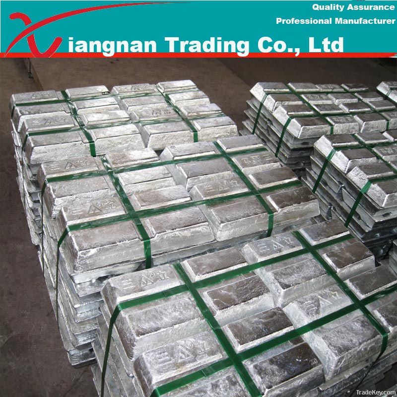 Zinc ingots/supplier