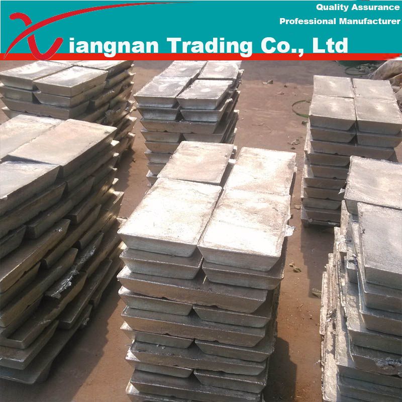 zinc ingots 99.9%