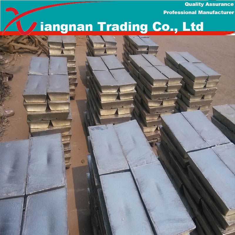 zinc ingots 99.9%