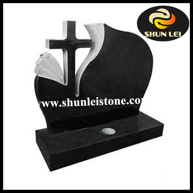 European standard marble and granite stone grave and headstone