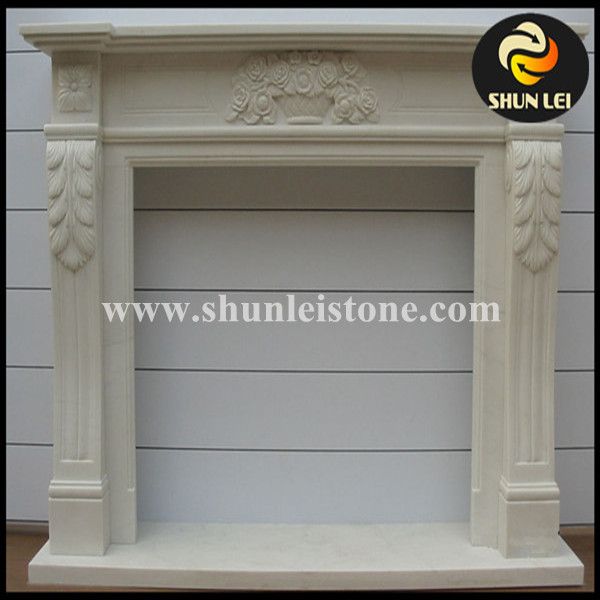 Fireplace/marble fireplace/fancy fireplace  