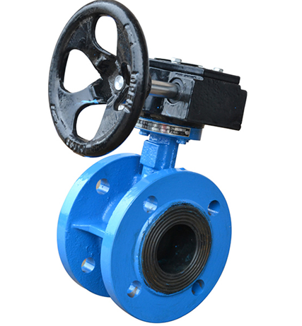 oem double flange butterfly valves