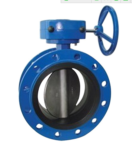 oem double flange butterfly valves
