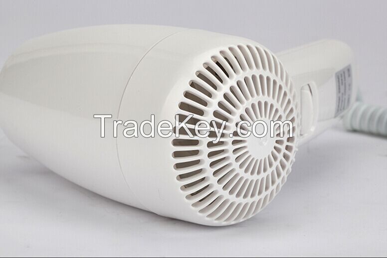 China Professional 1200W-1800W Wall Mounted hotel Hair Dryer Manufactu