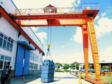 MHB gantry crane with electric hoist of CD