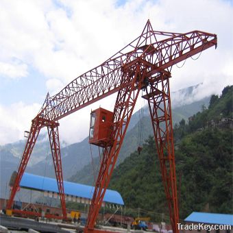 MHH gantry crane with electric hoist of CD