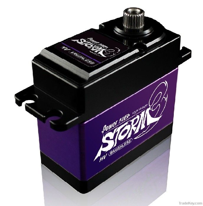 high torque brushless servo STORM-3 with full metal case for 1/5 scale