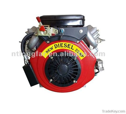 22HP V-twin 2 cylinder Diesel Engine LP2V86