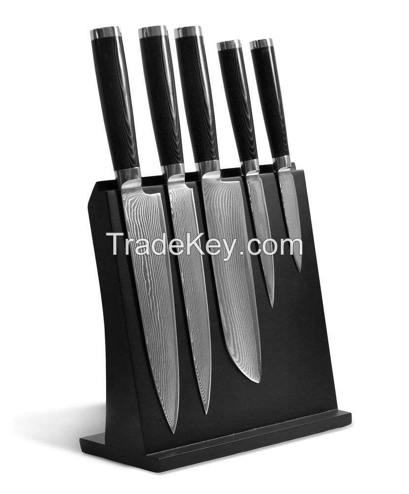 2014 Top selling VG10 Damascus steel Kitchen Knife set
