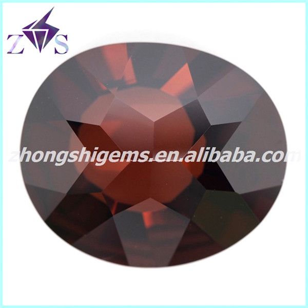 new arrival oval shape synthetic cz diamond